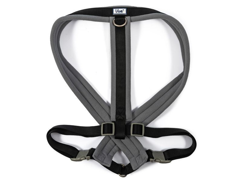 Ancol Viva Padded Harness Black Xlarge