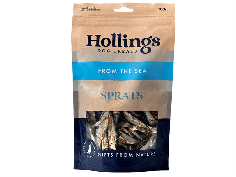 Hollings Sprats 100g (Dog) 