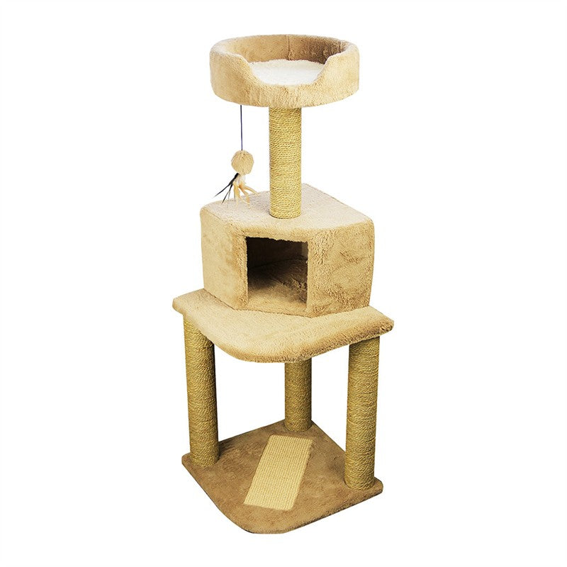 Pawise Cat Tall Tower Scratch Post 45X45X128CM