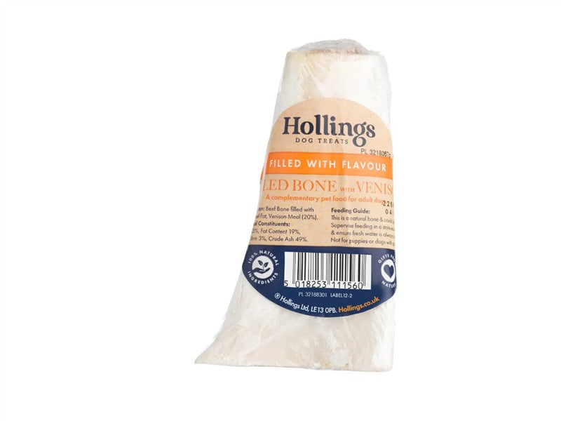 Hollings Venison Filled Bone Dog Treat 