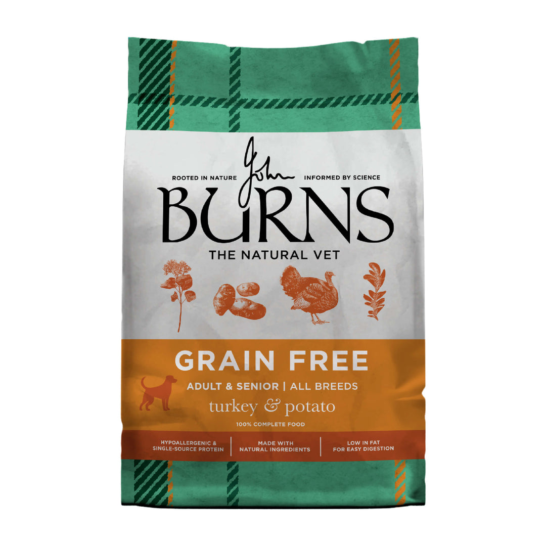 Burns Adult Sensitive Turkey and Potato
