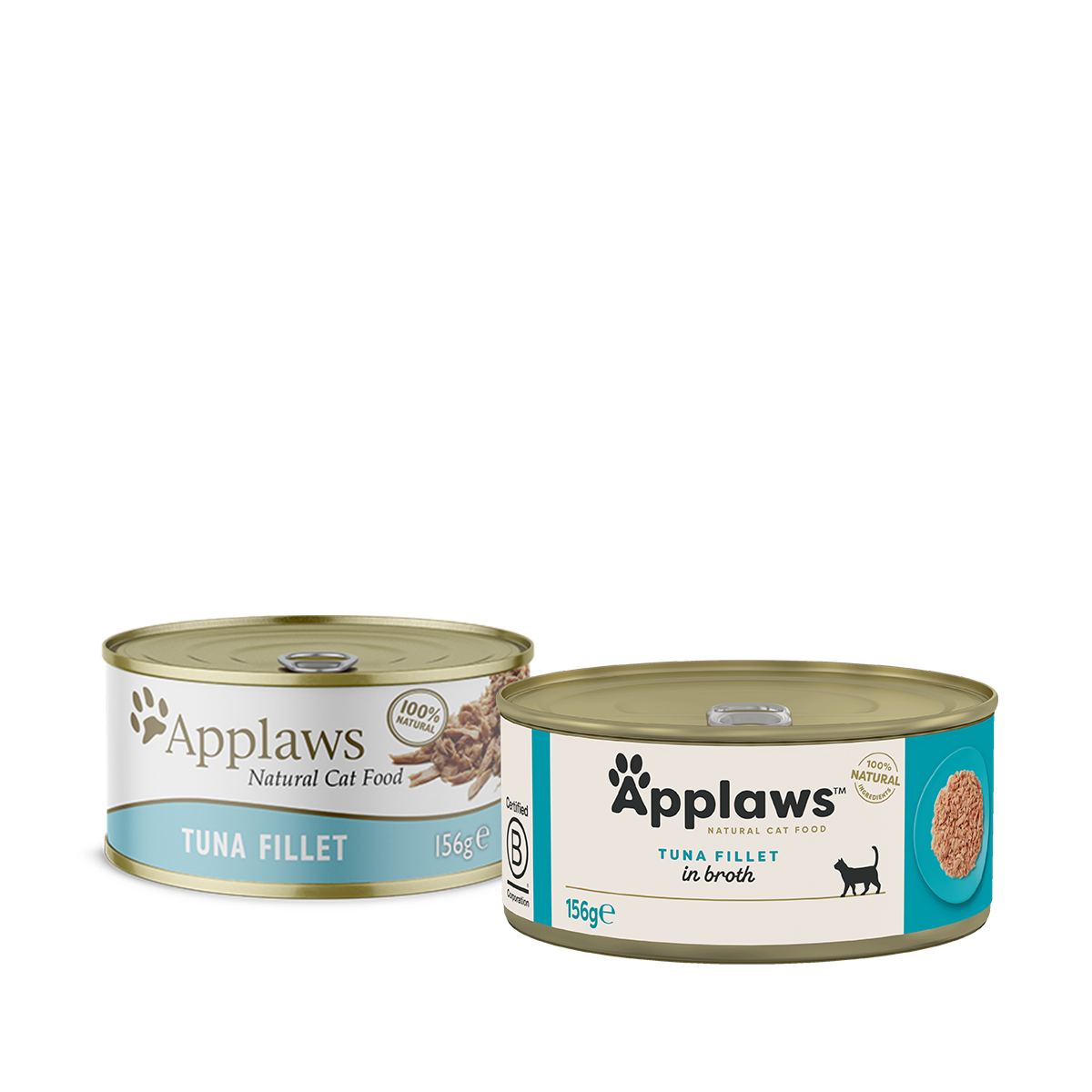 Applaws Tuna Fillet in Broth Cat Food 156g