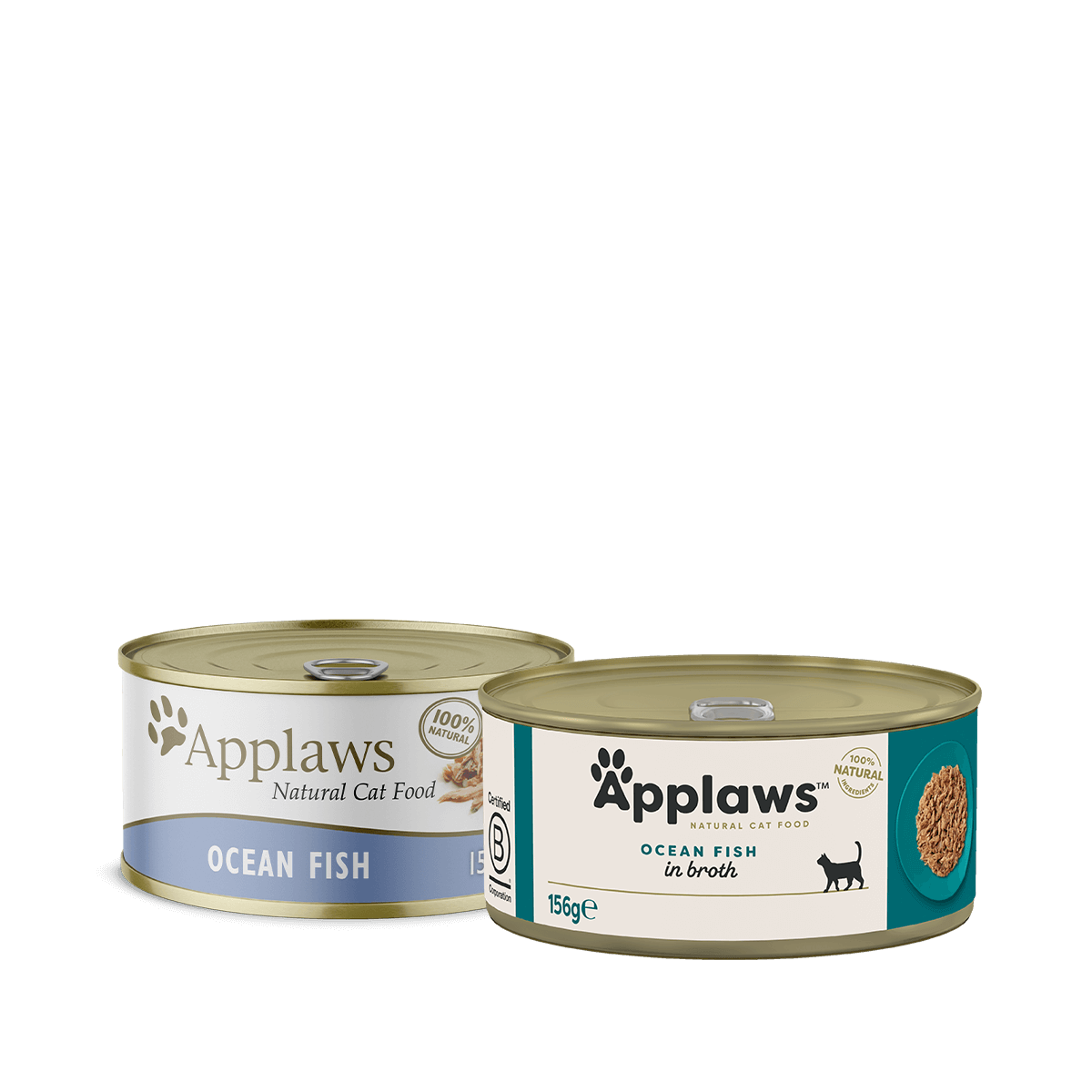 Applaws Ocean Fish in Broth Cat Food 156g