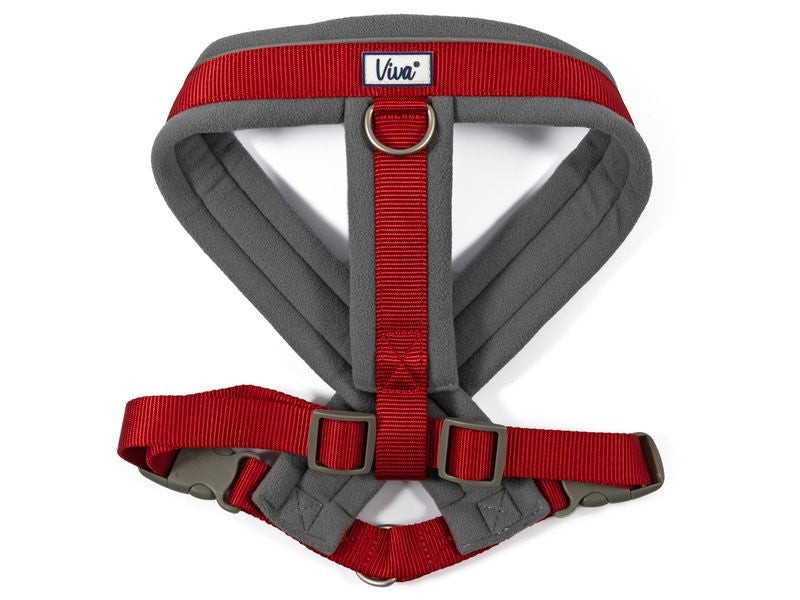 Ancol Viva Padded Harness Red Large 
