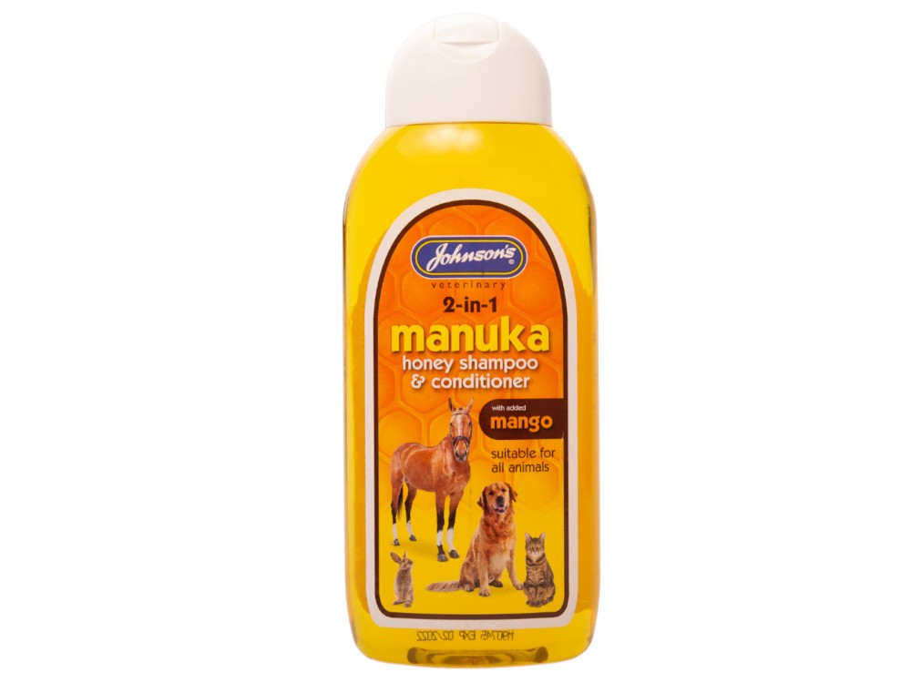 Johnsons Vet Manuka Honey 2IN1 Shampoo 200ml (Horse) 