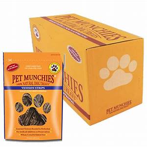 Pet Munchies Venison Strips 75g 