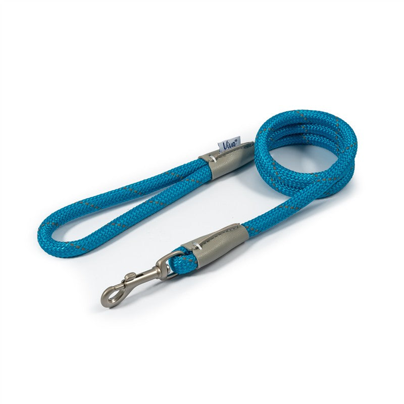 Ancol Viva Rope Snap Lead Blue 10MMX1.07M