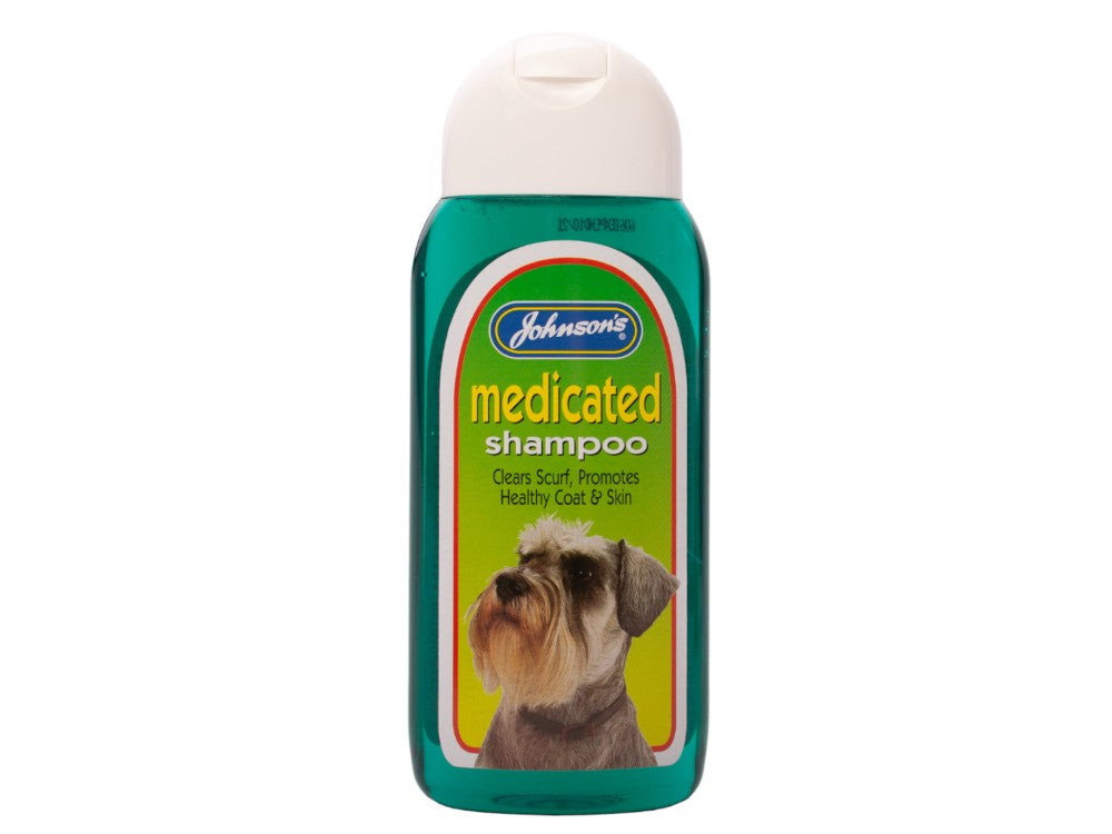 Johnsons Vet Medicated Shampoo 200ml (Dog) 