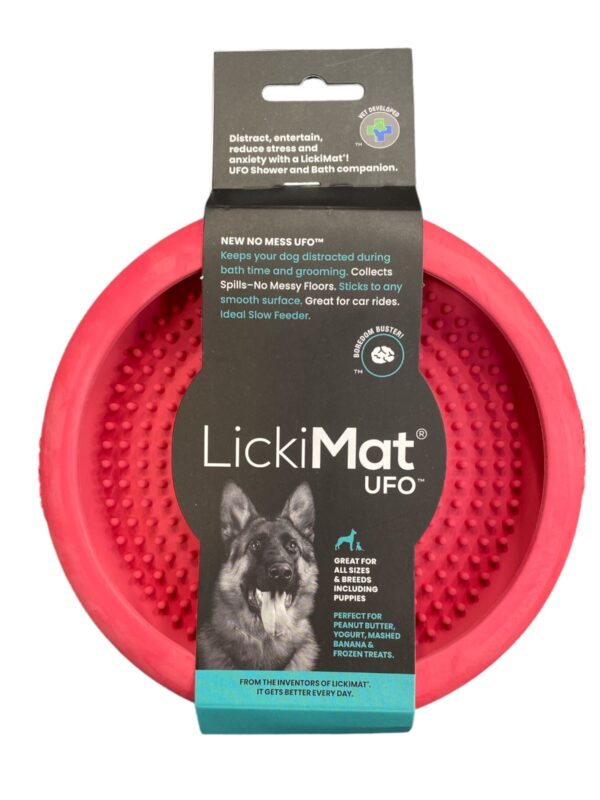 Lickimat Dog UFO Pink