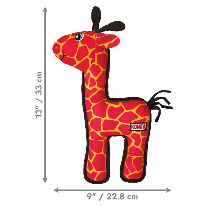 KONG Ballistic Giraffe Large, dimensions