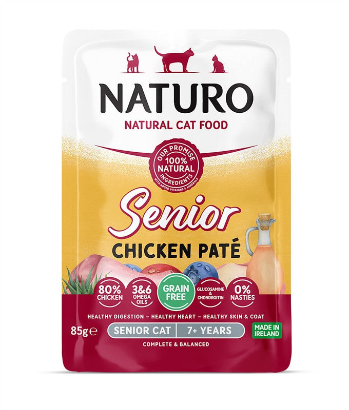 Naturo Chicken Pate Senior Cat Pouch