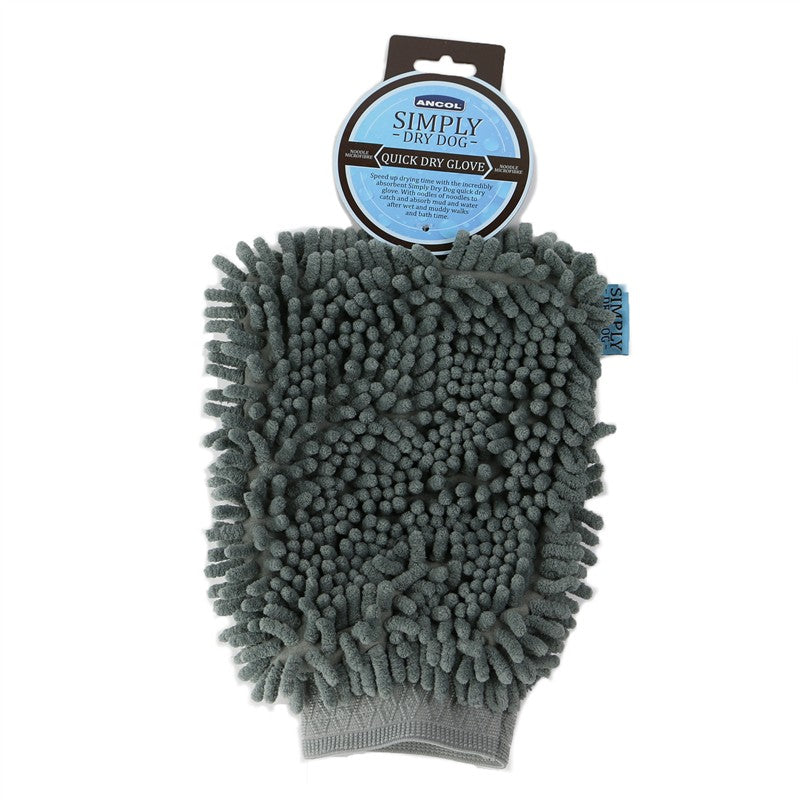 Ancol Simply Dry Dog Glove 
