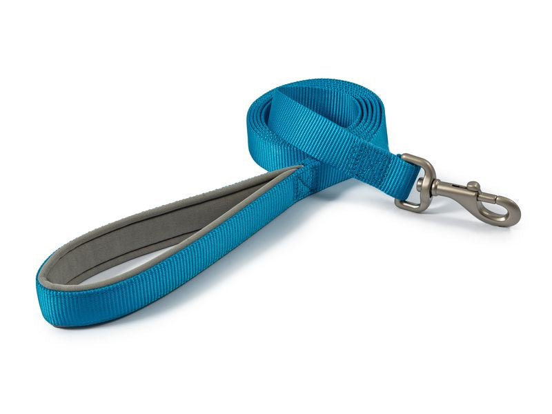 Ancol Viva Padded Nylon Lead BLUE25MMX1.8M 