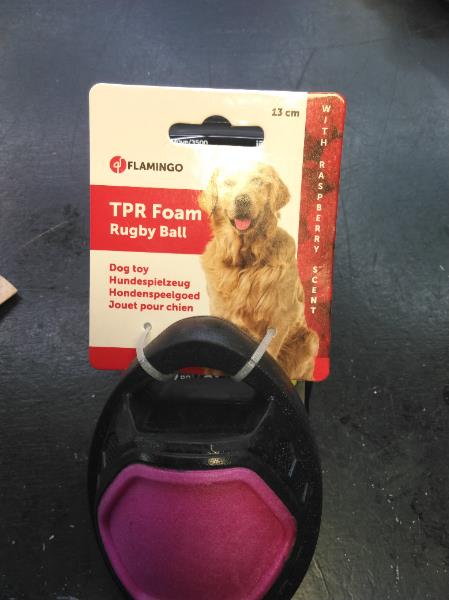 Flamingo TPR foam Rugby Ball