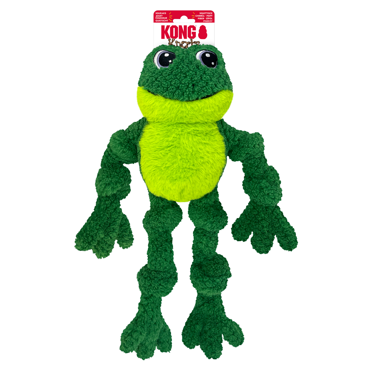 KONG Knots Frog Large/XL, in packaging