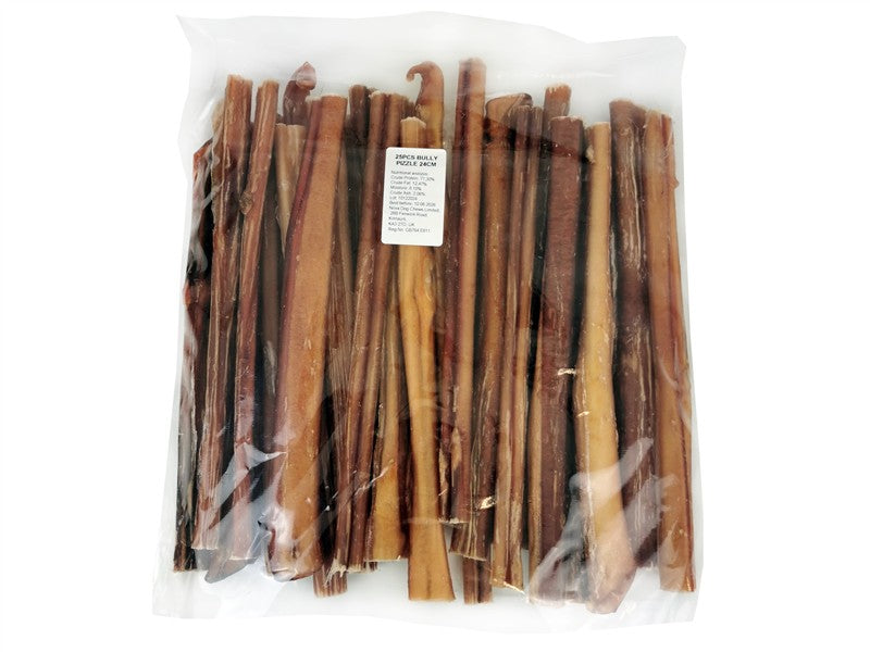 Paddock Farm bull pizzles 24cm, box of 25