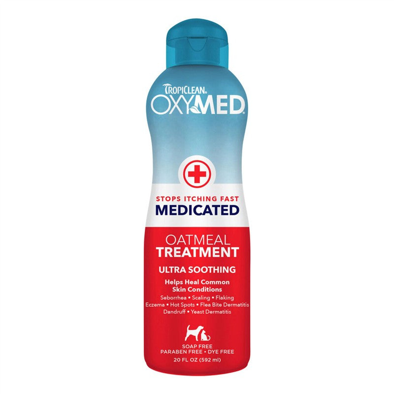 Tropiclean Oxy Medium Medicated Oatmeal TREATMENT592ML 