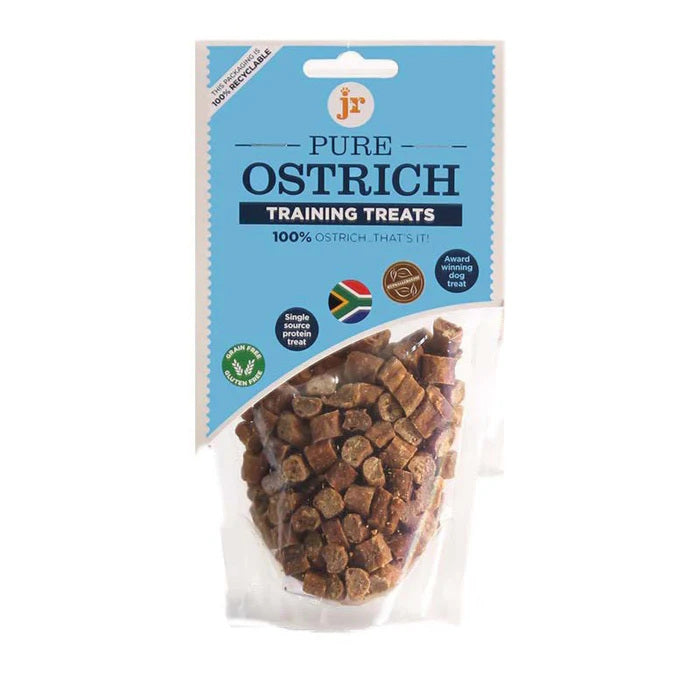 JR Pet Products Pure Ostrich Training Treats – 85g