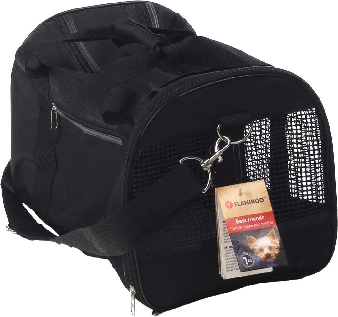 Flamingo Carrying bag Divina Black Small 7kg