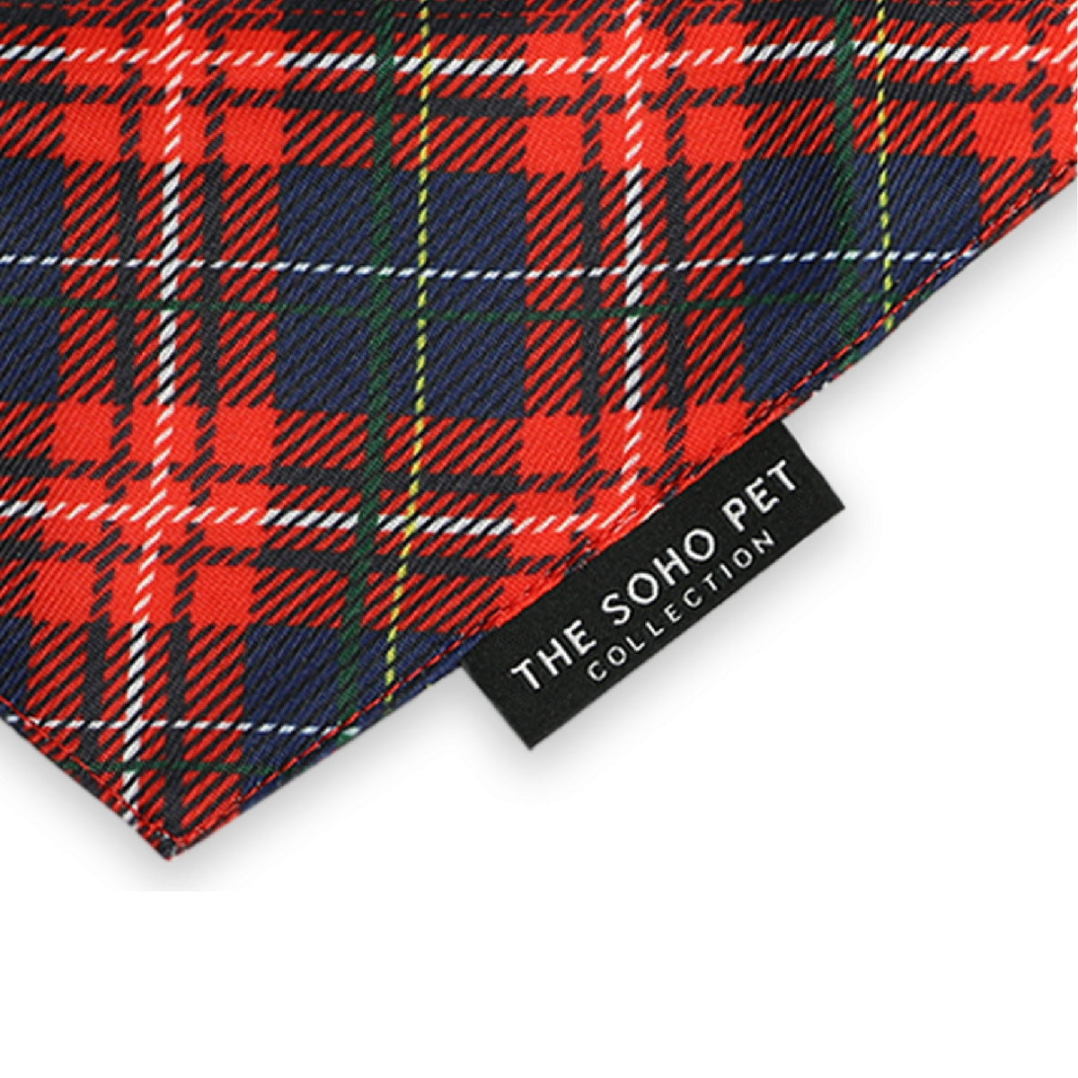 Ancol Soho dog bandana two pack in tartan and stars