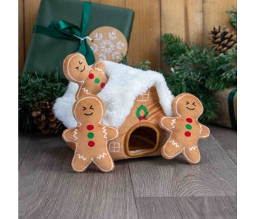 Ancol Christmas Toy Gingerbread Snuffle House