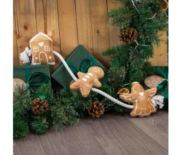 Ancol Christmas Toy Gingerbread Rope