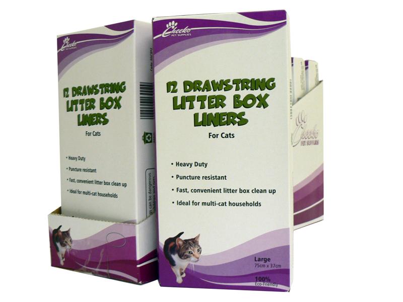 Cheeko Drawstring Litter Box Liner Large