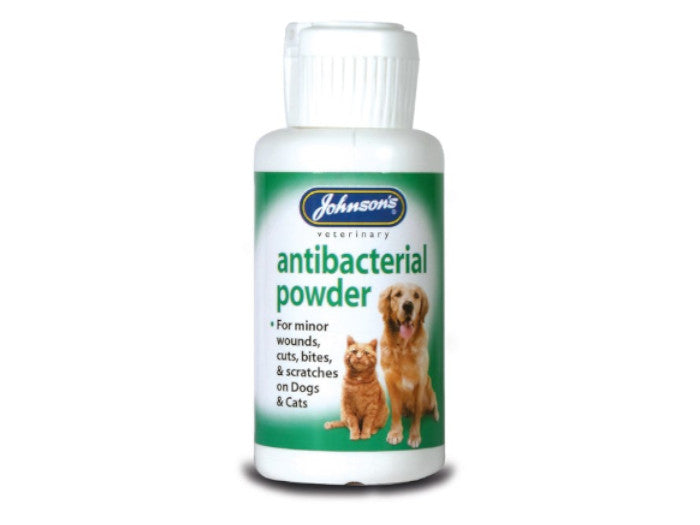 Johnsons Vet Anti-Bacterial Powder Dog/Cat 20g 