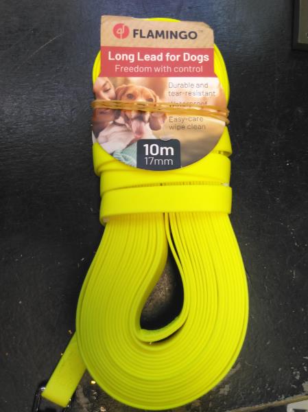 Flamingo Long Lead For Dogs 10m