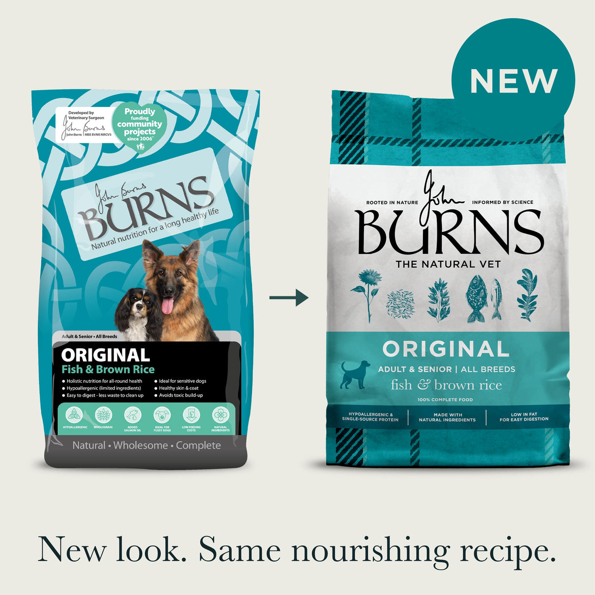 Burns Adult Original Fish and Rice, view 2