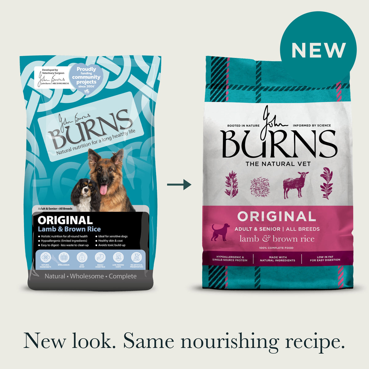 Burns Adult Original Lamb and Rice, view 2