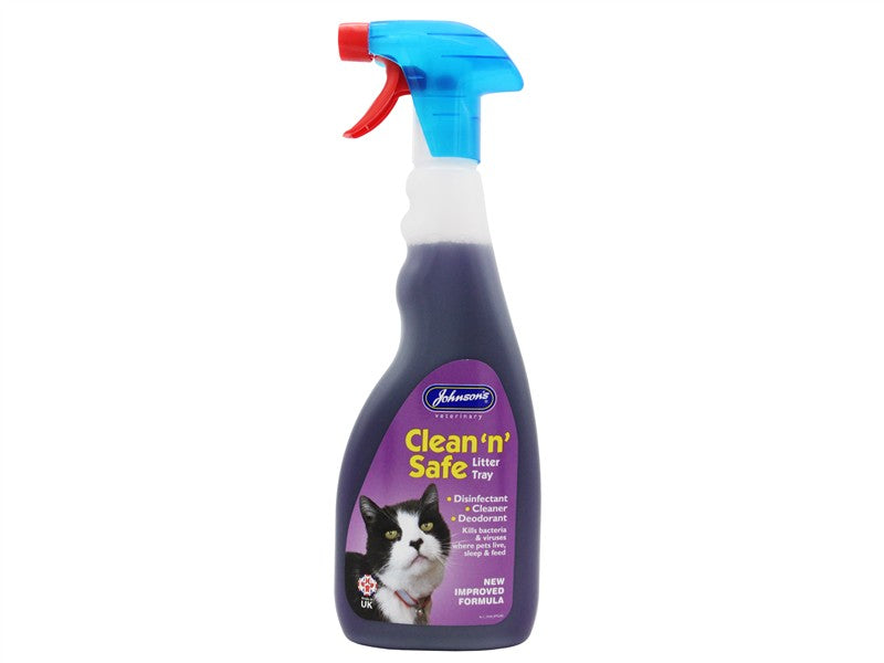 Johnsons Vet Clean N Safe Litter Tray Disinfectant