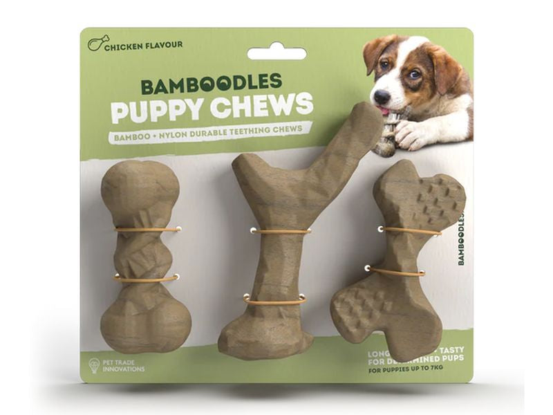 Bamboodles Puppy Chew Variety 3 Pack