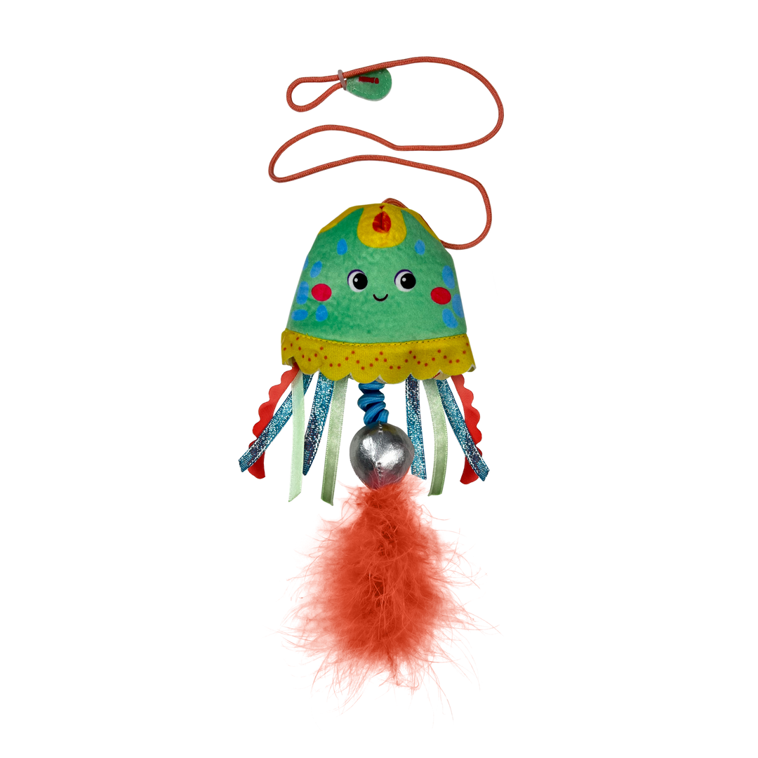 KONG Cat Teaser Jellyfish Assorted