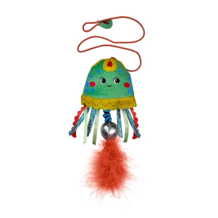 KONG Cat Teaser Jellyfish Assorted