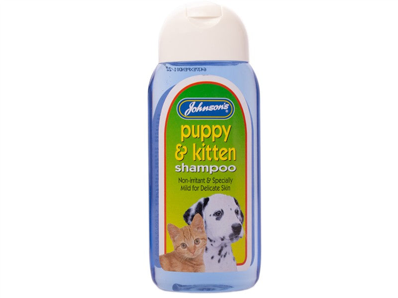 Johnsons Vet Kitten &amp; Puppy Shampoo 200ml 