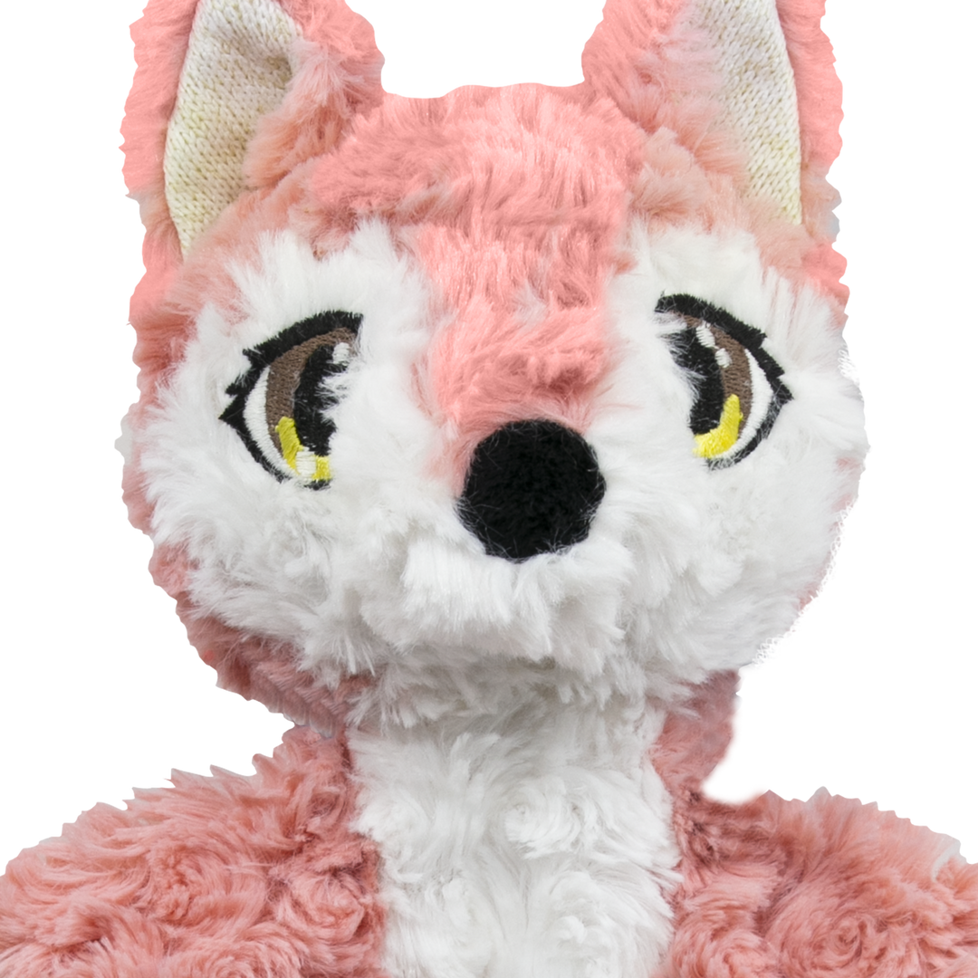 KONG Low Stuff Flopzie Fox Medium Dog Toy, second view