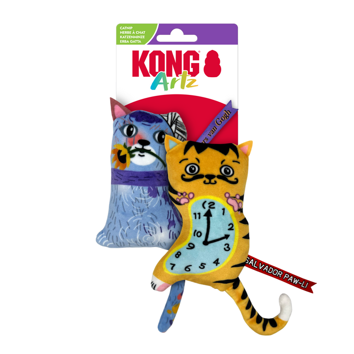 KONG Artz Dali/Van Gogh 2 pack, in packaging