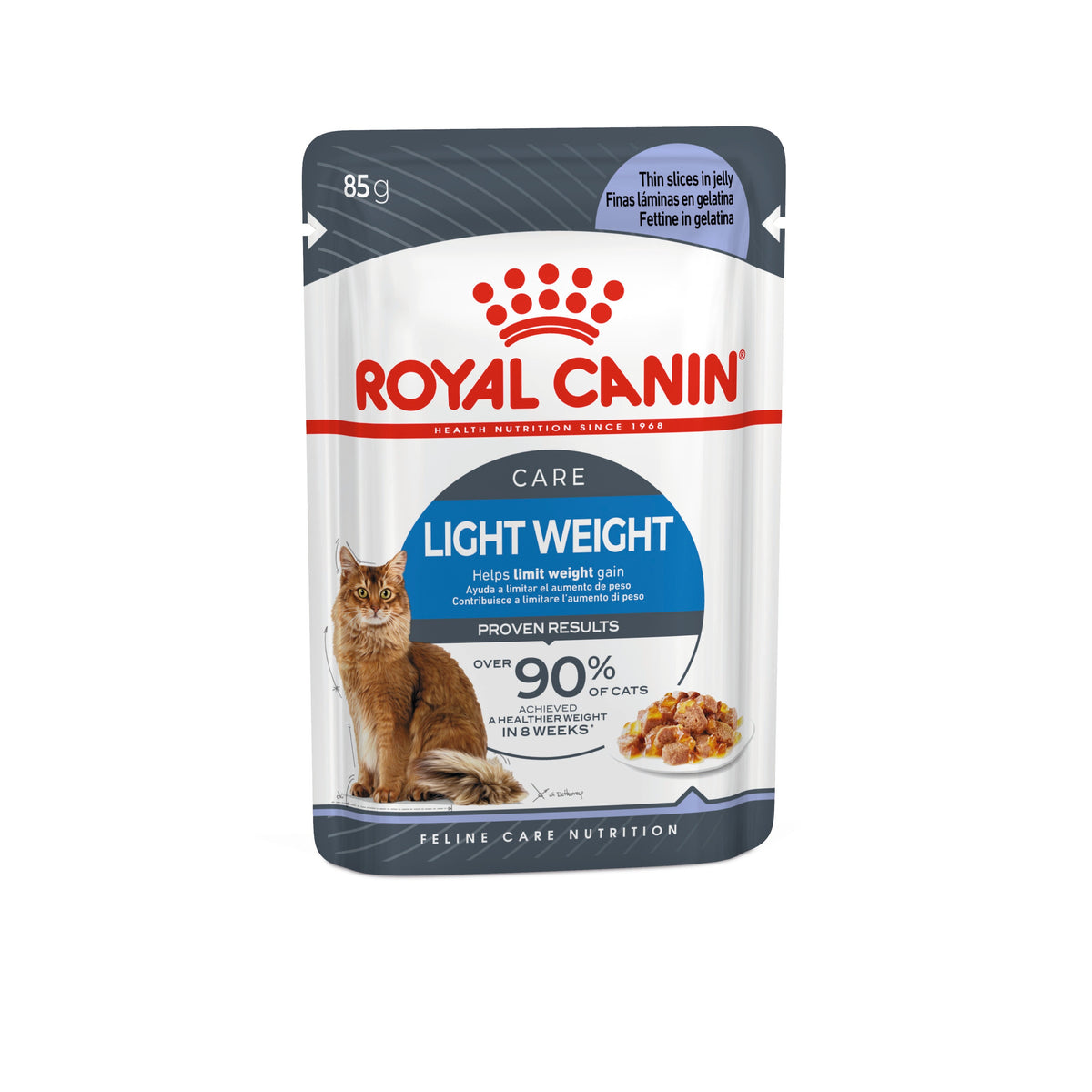 Royal Canin Rc Cat Adult Pouch Ultra Light In Jelly 85g