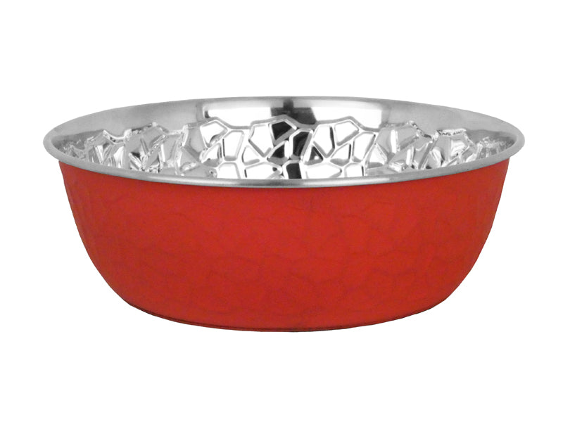 Cheeko Mason Embossed Bowl Red - 3650ml 