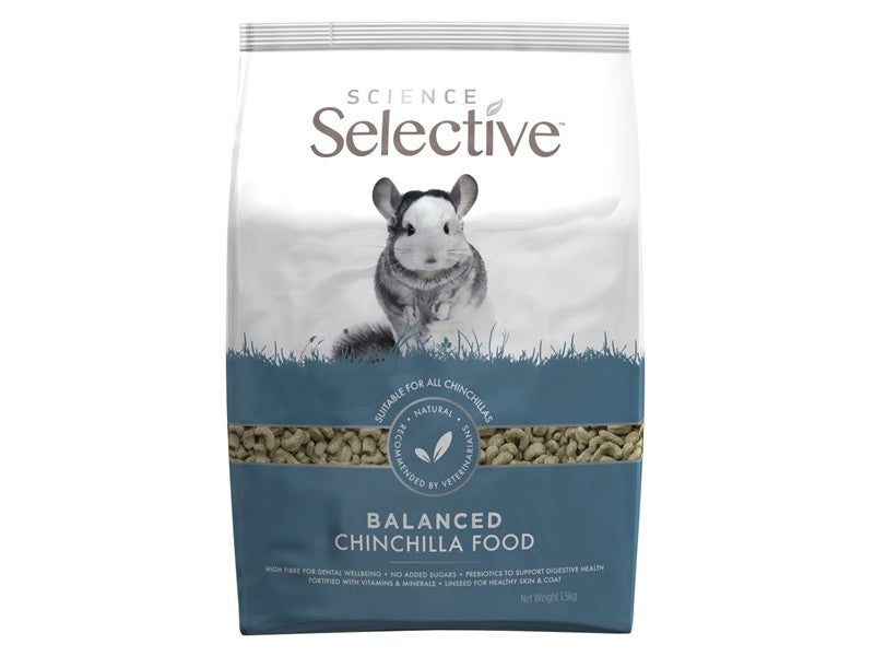 Supreme Selective Chinchilla Food 1.5kg 