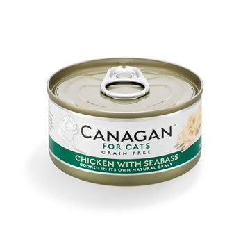 Canagan Cat Can - Chicken with Seabass 75g | Petshop Near Me
