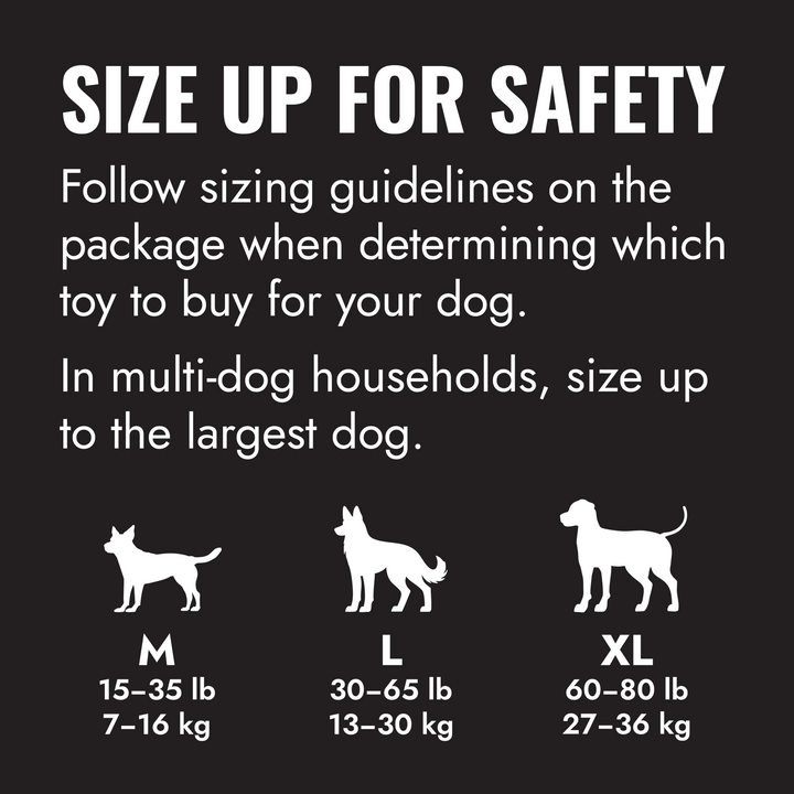 KONG Goodie Bone Extreme Large Black Dog Chew Toy, how to use