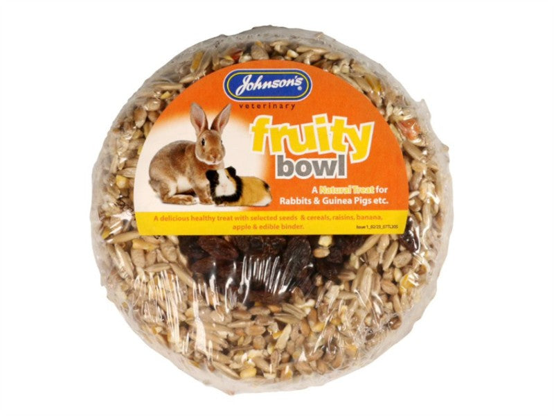 Johnsons Vet Rabbit &amp; G.PIG Fruity Bowl 180g 