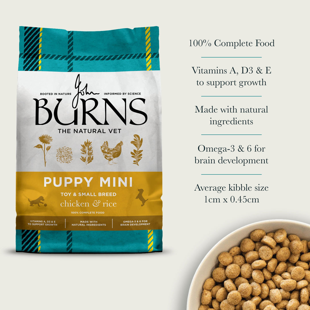 Burns Puppy Mini Chicken and Rice 2kg, view 3