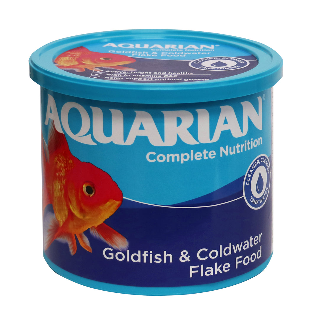 Aquarian Goldfish Flake Food 200g, front of pack