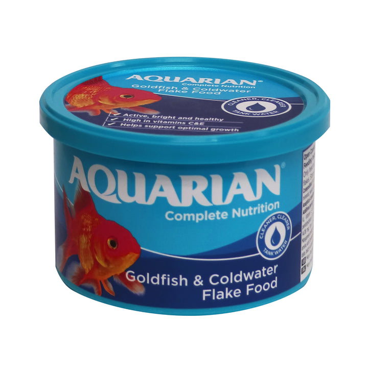 Aquarian Goldfish Flake Food 50g, front of pack