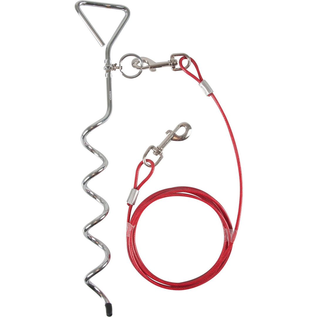 Flamingo Tie Out Stake With Cable Pilka