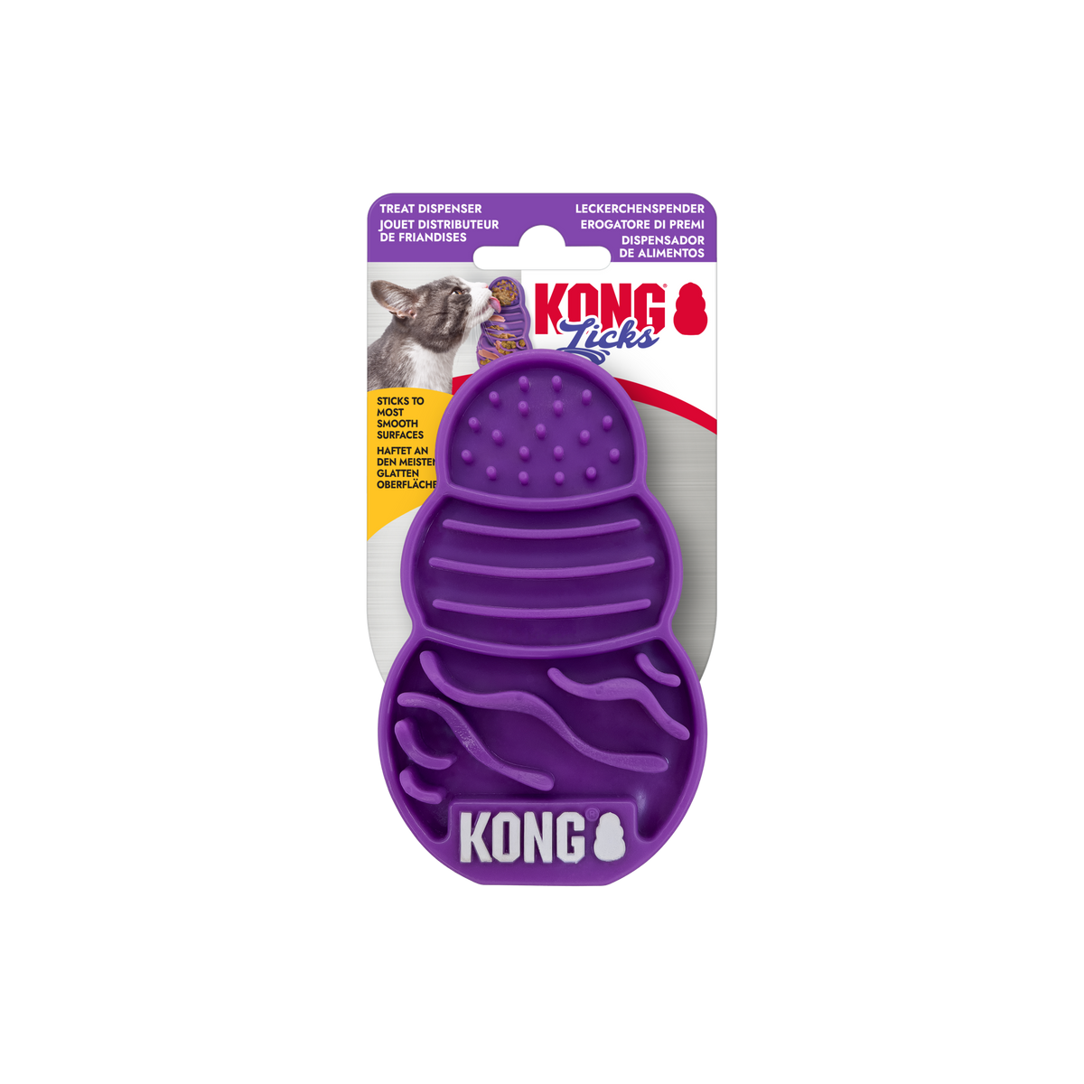 KONG Licks Kitty Small, in packaging