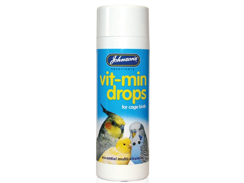 Johnsons Vet Vit/Min Drops for Cage Bird 100ml